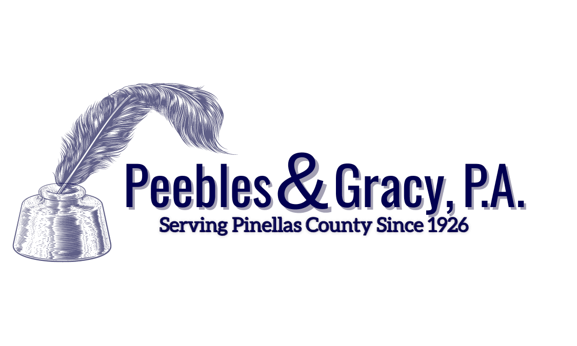 Peebles and Gracy Logo Serving Pinellas County Since 1926