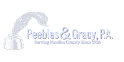 Peebles and Gracy Logo Serving Pinellas County Since 1926